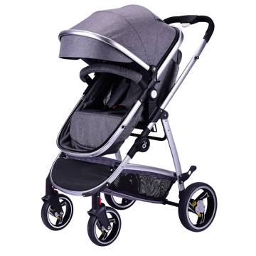 Nouveau bébé poussette/porte-bébé pliable 3 en 1 landau/poussette de voyage de luxe pliable poussette bébé poussette